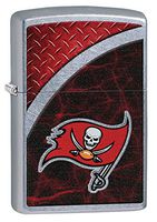 Zippo NFL Tampa Bay Bucs Street Chrome Pocket Lighter