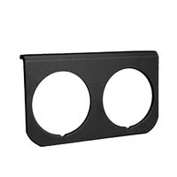 Auto Meter 2237 Black Aluminum Gauge Panel