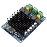 Bluetooth Amplifier Board DC12-24V 100W+100W 4.1 TDA7498 Digital Power Amplifier Module