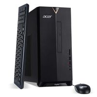 Acer Aspire TC-885-UA92 Desktop, 9th Gen Intel Core i5-9400, 12GB DDR4, 512GB SSD, 8X DVD, 802.11AC Wifi, USB 3.1 Type C, Windows 10 Home