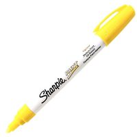 Sharpie Oil-Based Paint Marker, Medium Point, Yellow, 1 Count - Great for Rock Painting