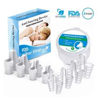 Stop Snoring Aids Devices Solution, Snore Stopper Snoring Solution Devices, Anti Snoring Chin Strap with Nose Vents Plugs, Anti Snoring Snore Stopper Nasal Dilators Reduction Device