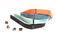 Pengaz Large Replacement Wristband with Clasp Bundles for Fitbit Flex (4 Colors Bundle)