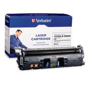 Verbatim Remanufactured Toner Cartridge Replacement for HP C9700A (Black)