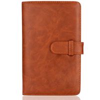 Big Trend 108 Pockets Mini Film Photo Album Book for Fujifilm Instax Mini 9 8 7s 70 25 50s 90 Instant Camera 3 Inch Picture Name Card Holder (Brown, 108 Pockets)