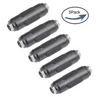 5PCS Lime2018 DC Female to Female Connector 5.5mm x 2.1mm 12V 5A Power Cable Jack Adapter，DC Power Jack Plug Adapter for CCTV Home Security Surveillance