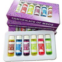 Essential Oil Sets, general3 6 Fragrance5ML/Box Plant Essential Oil, Pure Aromatherapy Essential Oil Skin Care Bath Massage Beauty (Colorful)