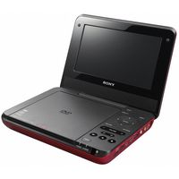 Sony DVP-FX750/R 7-Inch Portable DVD Player, Red