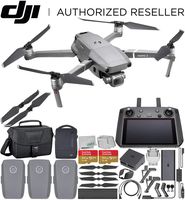 DJI Mavic 2 Pro Drone Quadcopter with Hasselblad Camera 1" CMOS Sensor with Smart Controller Travel Bundle with Fly More Kit