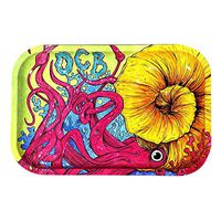 OCB Limited Edition Metal Rolling Tray - Cephalopod / 11"x7"
