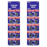 Toshiba LR44 AG13 Alkaline 1.5 Volt Batteries x20