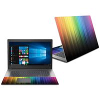 MightySkins Skin Compatible With Lenovo Ideapad 330 17" (2018) - Rainbow Streaks | Protective, Durable, and Unique Vinyl Decal wrap cover | Easy To Apply, Remove, and Change Styles | Made in the USA