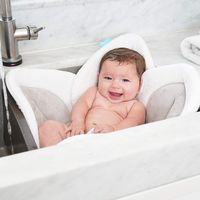 Blooming Bath Lotus - Baby Bath (Gray/Dark Gray)