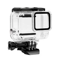 Ktyssp Accessory Acrylic 30m Underwater Waterproof Case Cover for Hero 7 White Silver Professional