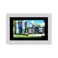 IP Video Door Phone Intercom System 7 Inch Wired WiFi/Indoor Touch Monitor HD 720P Outdoor Doorbell Camera (1 Monitor, with POE)