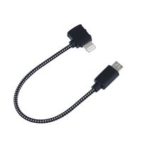 Anbee Nylon Braided Spark Cable for DJI Spark & DJI Mavic Pro Drone, Fits iOS Cellphone and Tablets