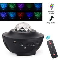 Star Projector, Night Light Lamp with Music Player, Remote Control Colors Changing LED Star Lights Projector with Wireless Speaker Gifts for Kids Baby Adults Bedroom Decoration