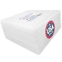 Mrs Fizz Packing Foam Sheets - Moving Supplies Cushion Wrap Material for Dishes, China, Kitchenware, Glassware, Glasses, Plates, and Pictures for Shipping and Storage Boxes, 12x12, 50 Pack