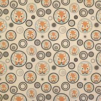 Fox in the Clouds Kraft Present Gift Wrap Wrapping Paper