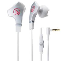 AUDIO TECHNICA ATH-CHX7iS SonicFuel Hybrid Earbud Headphones for Smartphones / ATH-CHX7ISWH /