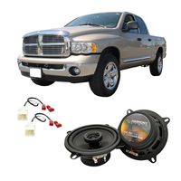 Compatible with Dodge Ram Truck 1500 2002-2008 Rear Factory Replacement Harmony HA-R5 Speakers New