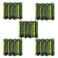 (20-Pack) HyperPS 1.2V AA 1200mAh Ni-MH Rechargeable Battery for High-Drain Devices, Quick Charge (Flat Top w/Soldering Tabs)