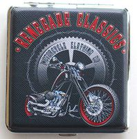 Cigarette Case Chopper Motorcycle Renegade Classics