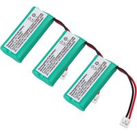 3 Packs Rechargeable Cordless Phone Battery for BT-18433 BT6010 BT8000 BT8001 BT8300 27950EE1 28871FE2 Vtech CS6209 CS6219 CS622 CS6229 DS6301 DS6151 DS6101
