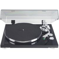 Teac TN-350-MB Satin Black 2-Speed Analog Turntable with USB Digital Output