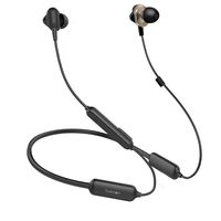 Tuddrom Bluetooth 5.0 Wireless Headphone,Deep Bass & Hifi Stereo,16 Hours playtime,Sweatproof Sport Earphones with Microphone,Noise Cancelling In-ear Earbud with Neckband for Running/Workout/Gym,Black