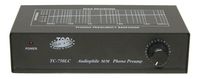 Technolink TC-750LC Audiophile RIAA Phono Preamp with Output Level Control, 85dB S/N; Black or Silver, Your Choice (Black)
