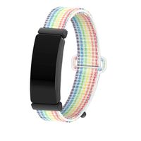 JUN1 Compatible with Fitbit Inspire Fitbit Inspire HR Bands Soft Nylon Sport Wristbands for Men Women Lightweight Replacement Straps Accessories for Fitbit Inspire