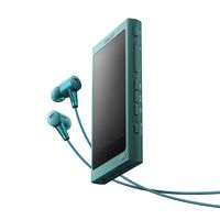 SONY Walkman A series NW-A35HN 16GB Noise-cancelling Headphones (MDR-NW750N) included Viridian Blue [Japan import]