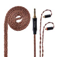 8 Core MMCX Replacement Cable Earphone Replacement Cable with MMCX Connectors???Upgrade balanced Cable Silver Plated Audio Wire For SHURE 846 535 215 315 425 MAGAOSI K5 LZ A4 A5 etc.(MMCX 3.5mm)