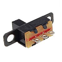 Yohii 200 Pcs x 3 Pin 2 Position 1P2T SPDT ON-OFF Miniature Panel Vertical Slide Switch Micro Slide Switch