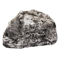 Coedfa Key Hide Rock, Large Fake Hider 2.7x3.1in Hide Keys and Garage Door Openers, Re-Sealable Bag for Moisture Protection, Large Cavity for Outdoor Garden Or Yard Geocaching (Black)