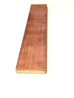 Copper Flat Bar Stock 1/4" x 1" x 6"- Knife making, hobby, craft, C110-1 Bar