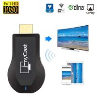Anycast MX-18 WiFi Display Dongle Wireless Mini Display Receiver 1080P HDMI Converter AV Adapter Cable for Connect Samsung Galaxy S6/S7/S7 Edge Tablet to HD TV