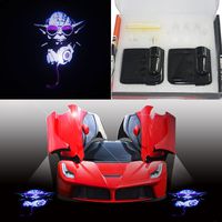 Magnetic Car Door LED Projector Light Master Yoda