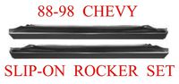 88 98 Chevy GMC Slip-On Rocker Panel Set