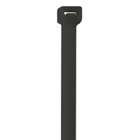 Aviditi 80# Nylon UV Stabilized Cable Tie, 14" L x 1/4" W, Black, Case of 100 (CTUV1480)