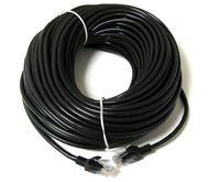 150FT 150 FT RJ45 CAT5 CAT 5 HIGH SPEED ETHERNET LAN NETWORK BLACK PATCH CABLE