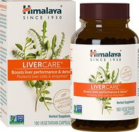 Himalaya LiverCare/Liv. 52 for Liver Cleanse and Liver Detox 375 mg, 180 Capsules, 90 Day Supply