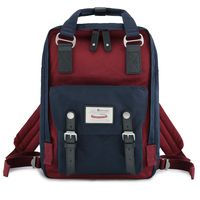 Himawari School Waterproof Backpack 14.9" College Vintage Travel Bag for Women,14 inch Laptop for Student (HIM-33#)