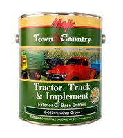 Majic Paints 8-0974-1 Town & Country Tractor, Truck & Implement Oil Base Enamel Paint, 1-Gallon, Oliver Green