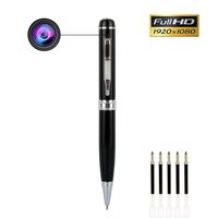 Bescar Multi-function Hidden Camera Spy Pen Camera -Full HD 1080P Video Camera Pen Loop Recording, Plug and Play to PC/Mac DVR Cam with Free 5 Black Refill