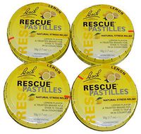 Bach Rescue Lemon Pastilles Pack of 4