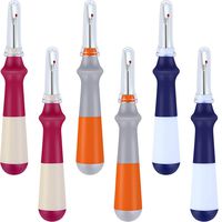 6 Pieces Large Seam Rippers Colorful Sewing Seam Rippers Handy Stitch Rippers Thread Remover for Sewing Crafting Removing Hems and Seams