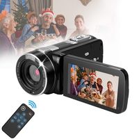 Video Cameras Camcorders for YouTube Videos,Digital Video Camcorder Cameras FHD 1080P with Remote Control/IR Night Vision/Support Tripod/Rotation Screen/TV Video Output