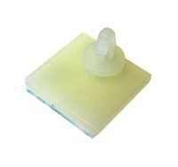 BusBoard Prototype Systems SA180 Adhesive Standoffs, 24 Pack, 0.180" Height, Offset 0.6x0.6 Base, Fits 0.125" PCB Hole